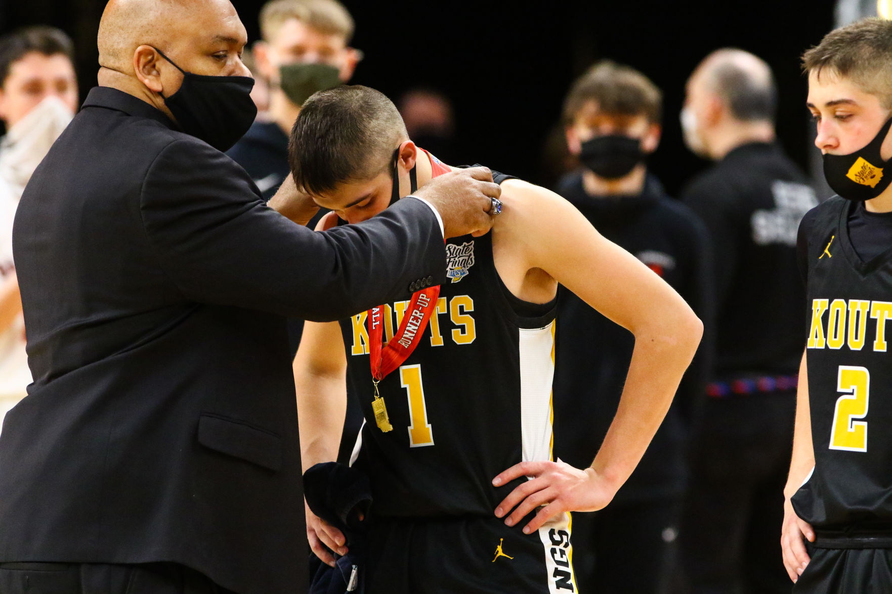 Gallery: Class A boys basketball state final: Kouts vs. Barr-Reeve